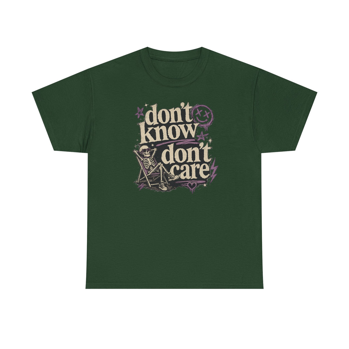 Don't Know Don't Care Graphic Tee