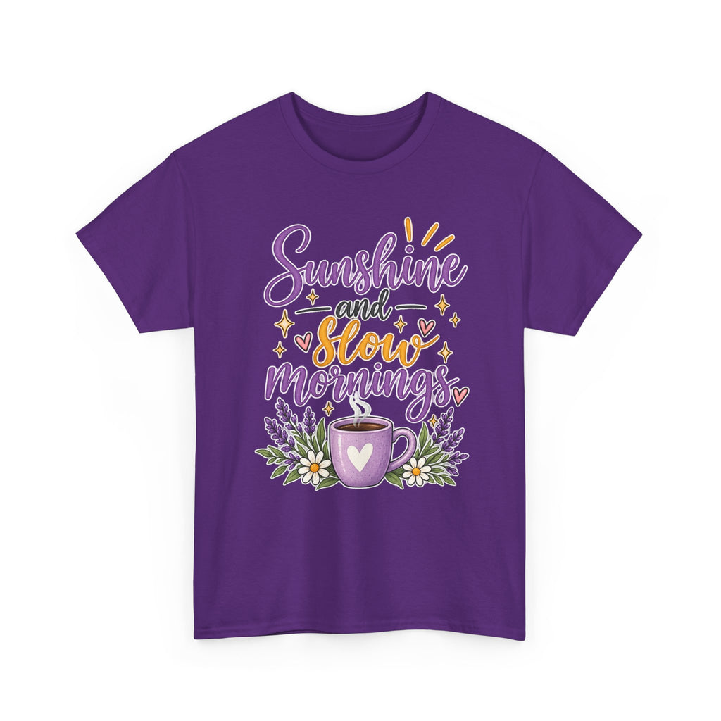 Sunshine and Slow Mornings Tee