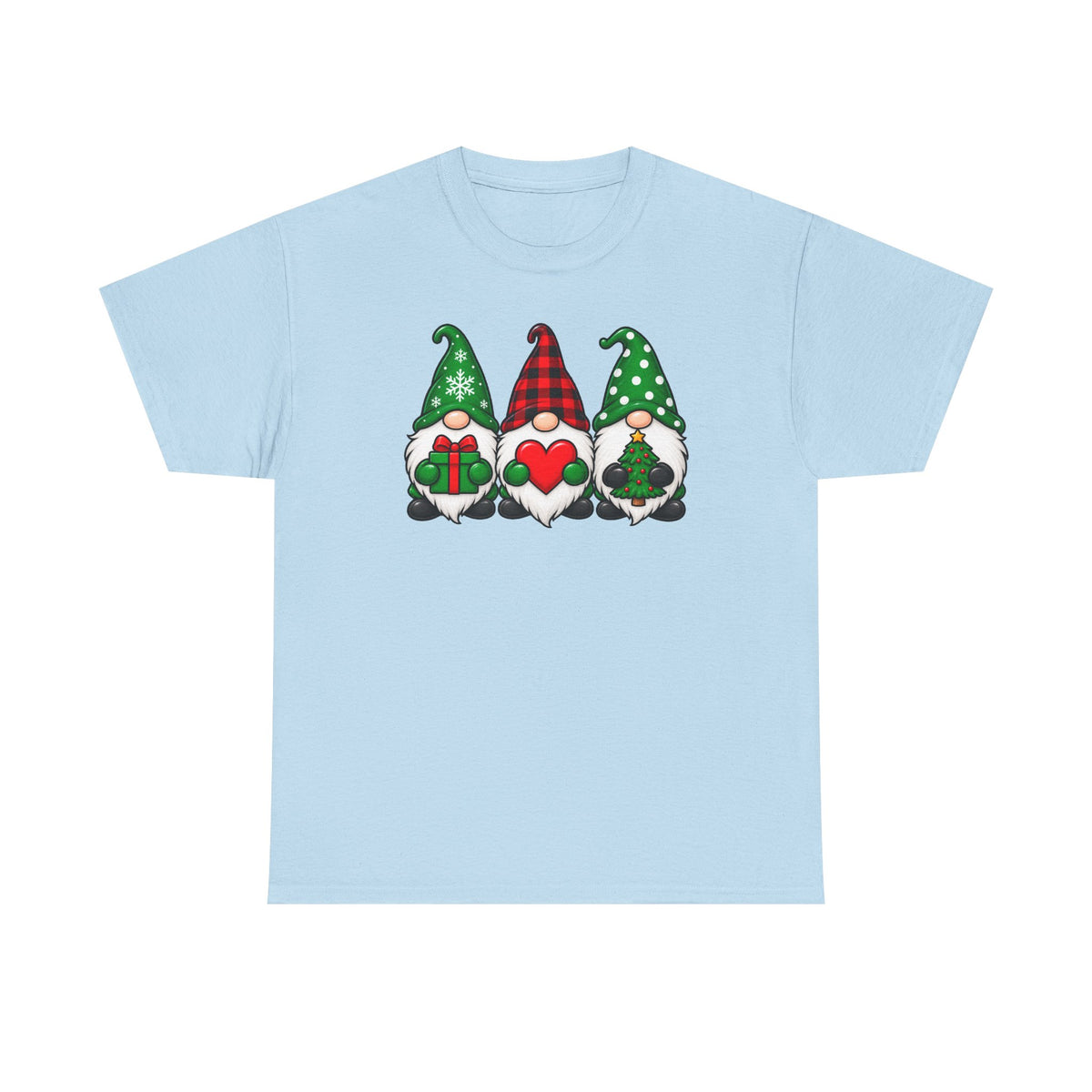 Three little Christmas gnomes T-shirt
