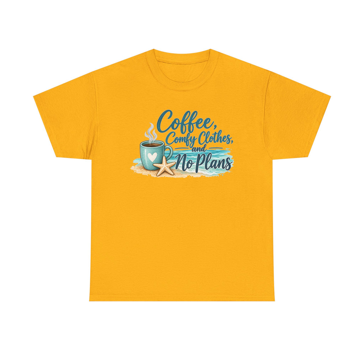 Coffee, Comfy Clothes & No Plans T-Shirt