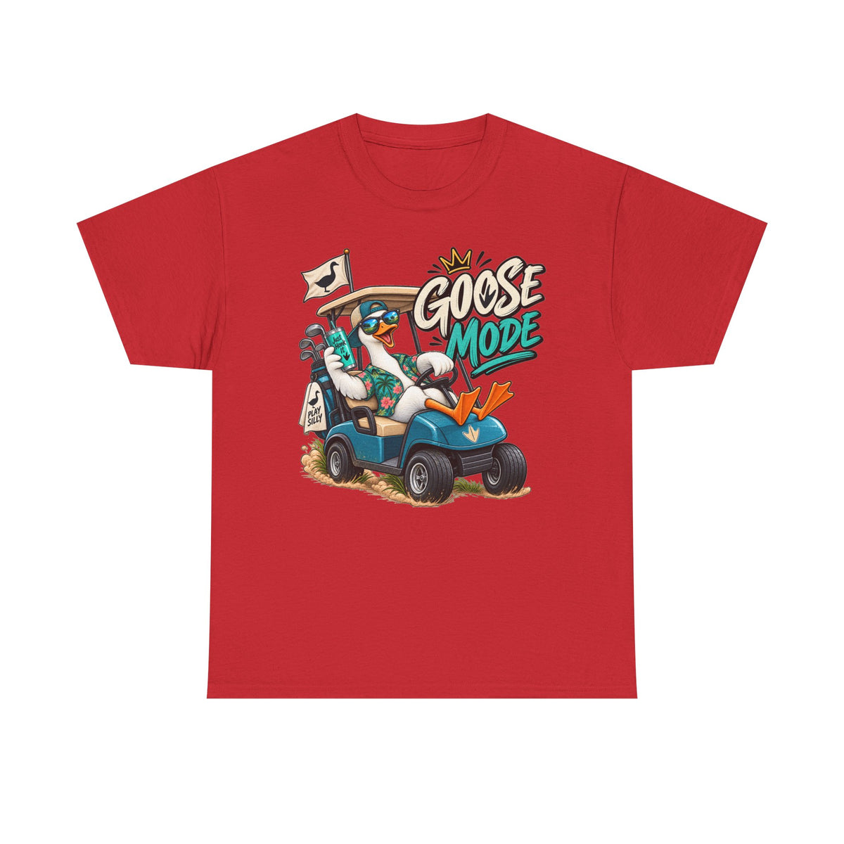 Goose Mode Golf Cart T-Shirt