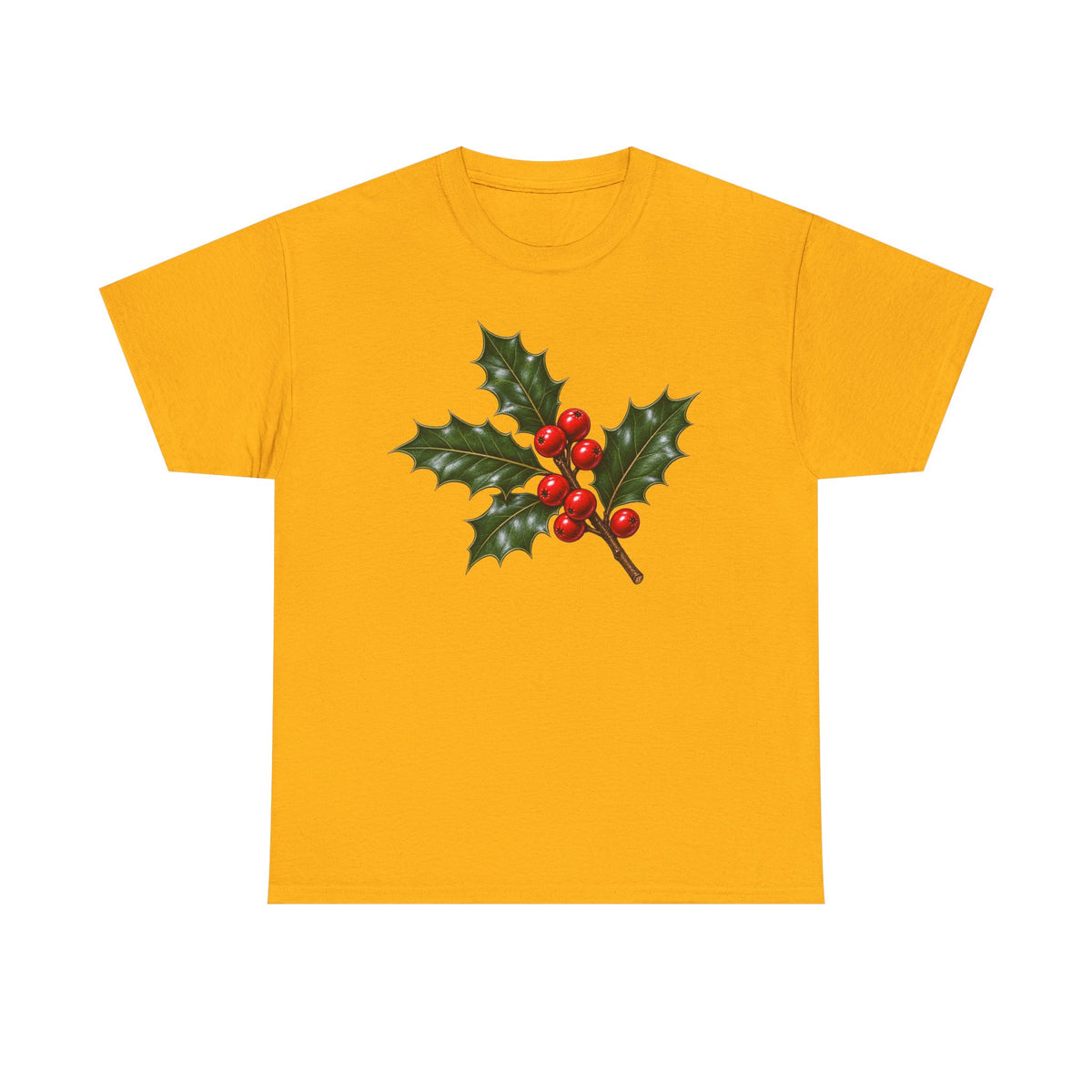 Play Holly Christmas T-shirt… Minimalist holiday graphic tea