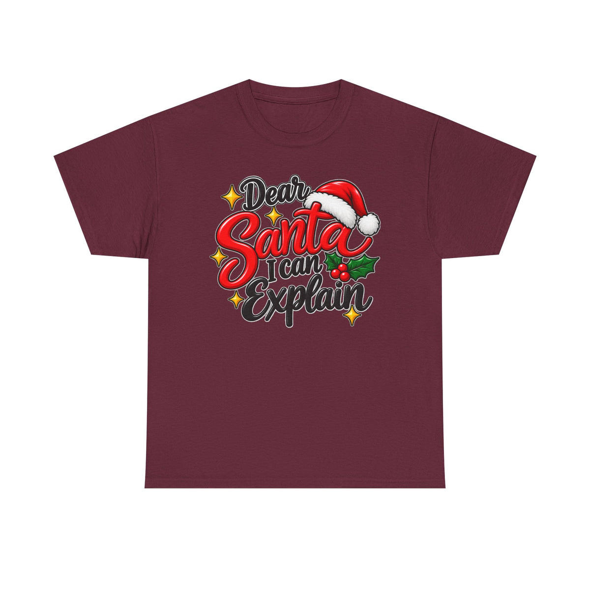Dear Santa, I can explain T-shirt… Funny Christmas holiday tee