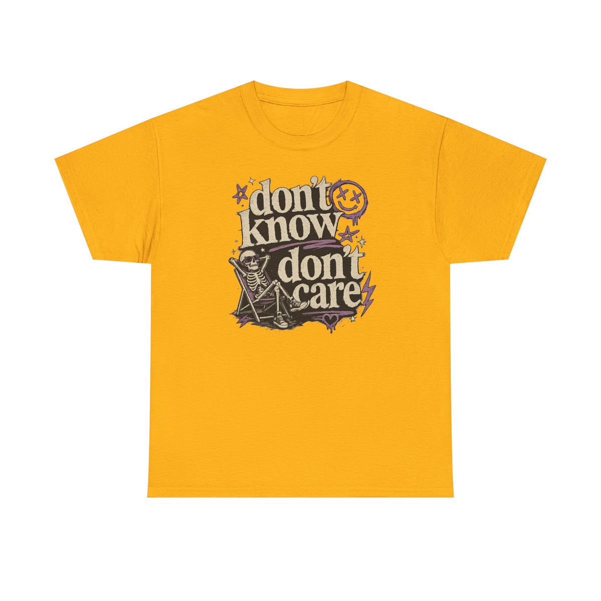 Don't Know Don't Care Graphic Tee