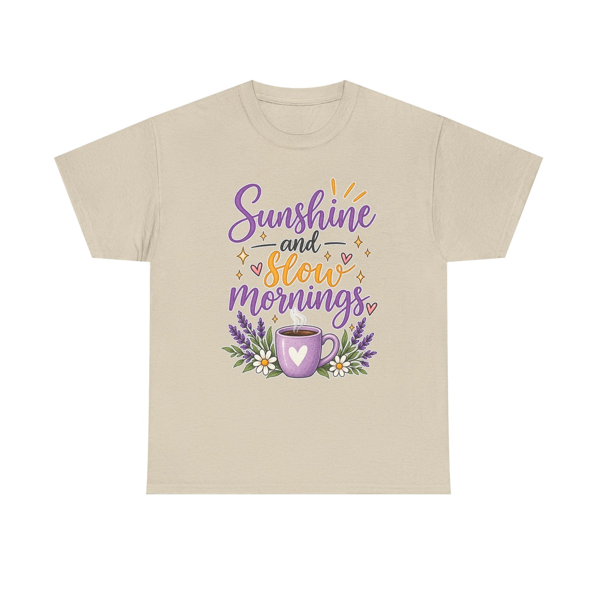 Sunshine and Slow Mornings Tee