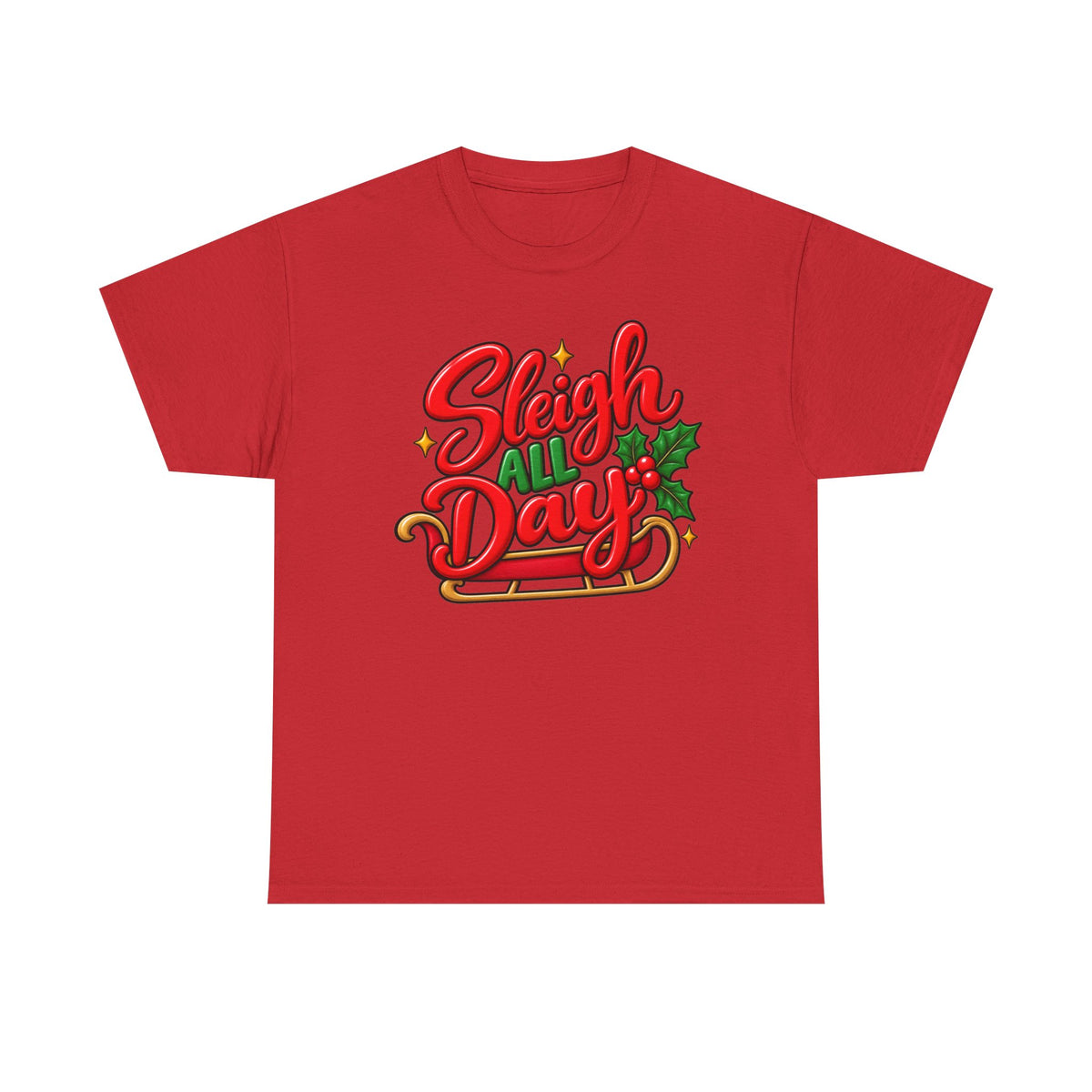 Slay all day, Christmas T-shirt… Fun festive holiday tee