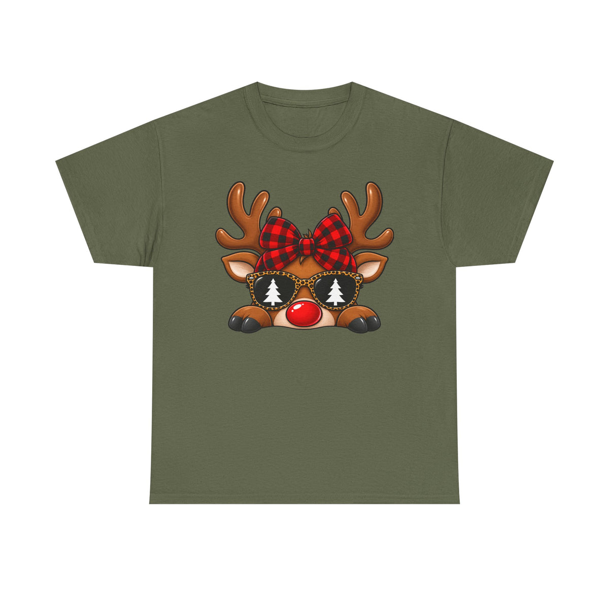 Cool Christmas reindeer T-shirt