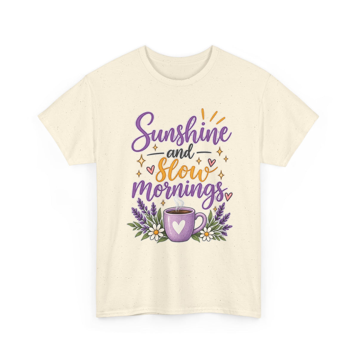 Sunshine and Slow Mornings Tee