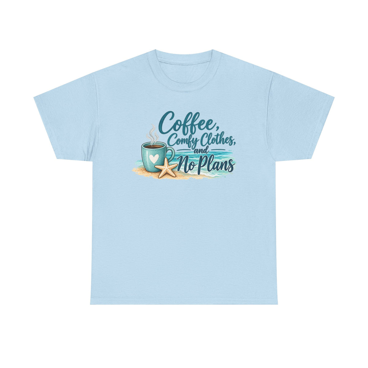 Coffee, Comfy Clothes & No Plans T-Shirt