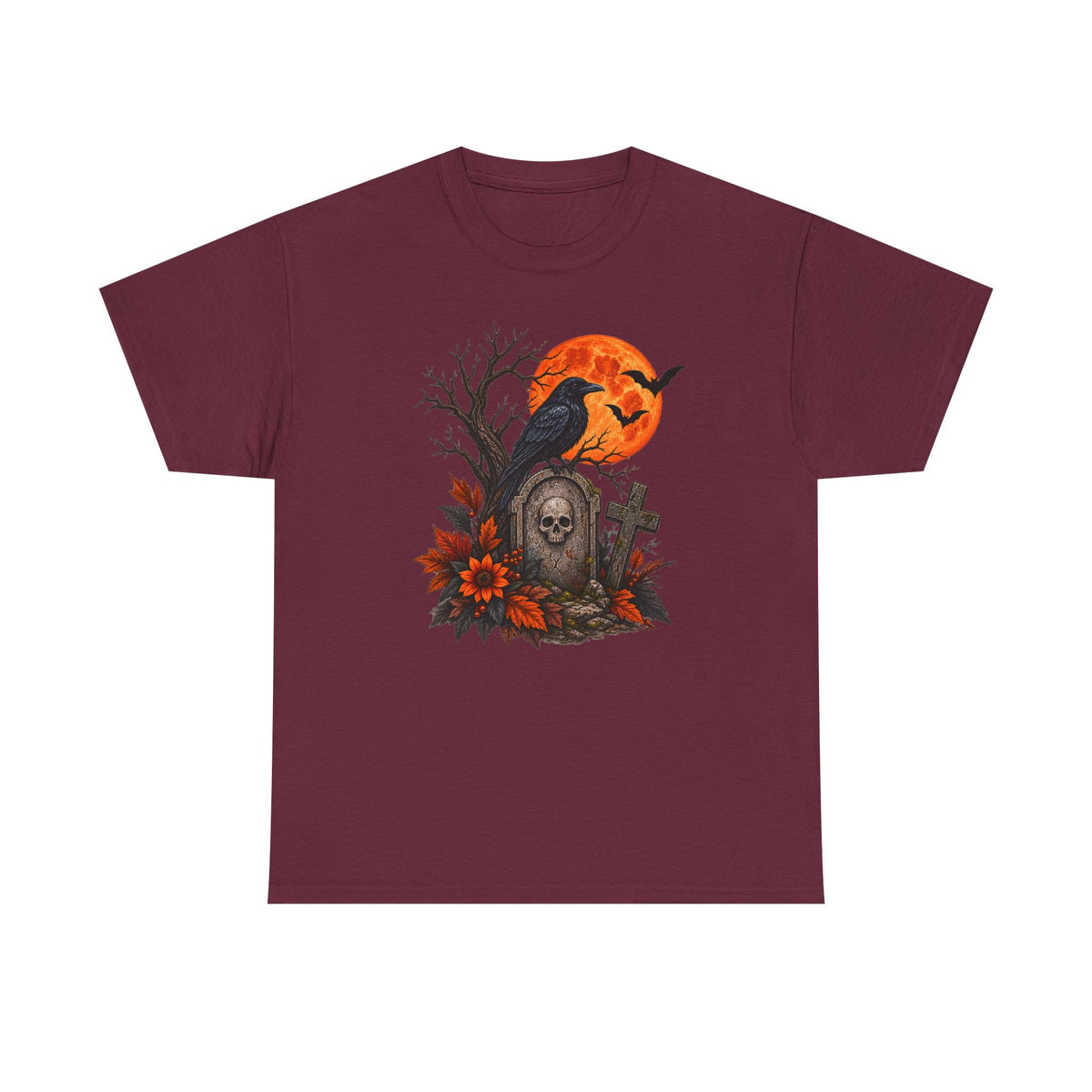 Raven and Tombstone T-shirt
