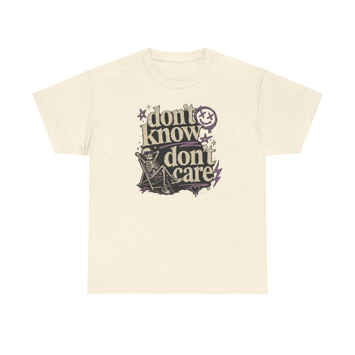 Don't Know Don't Care Graphic Tee