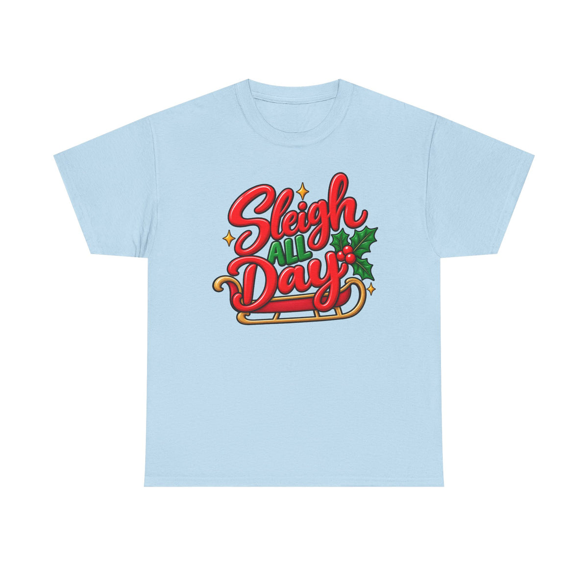 Slay all day, Christmas T-shirt… Fun festive holiday tee