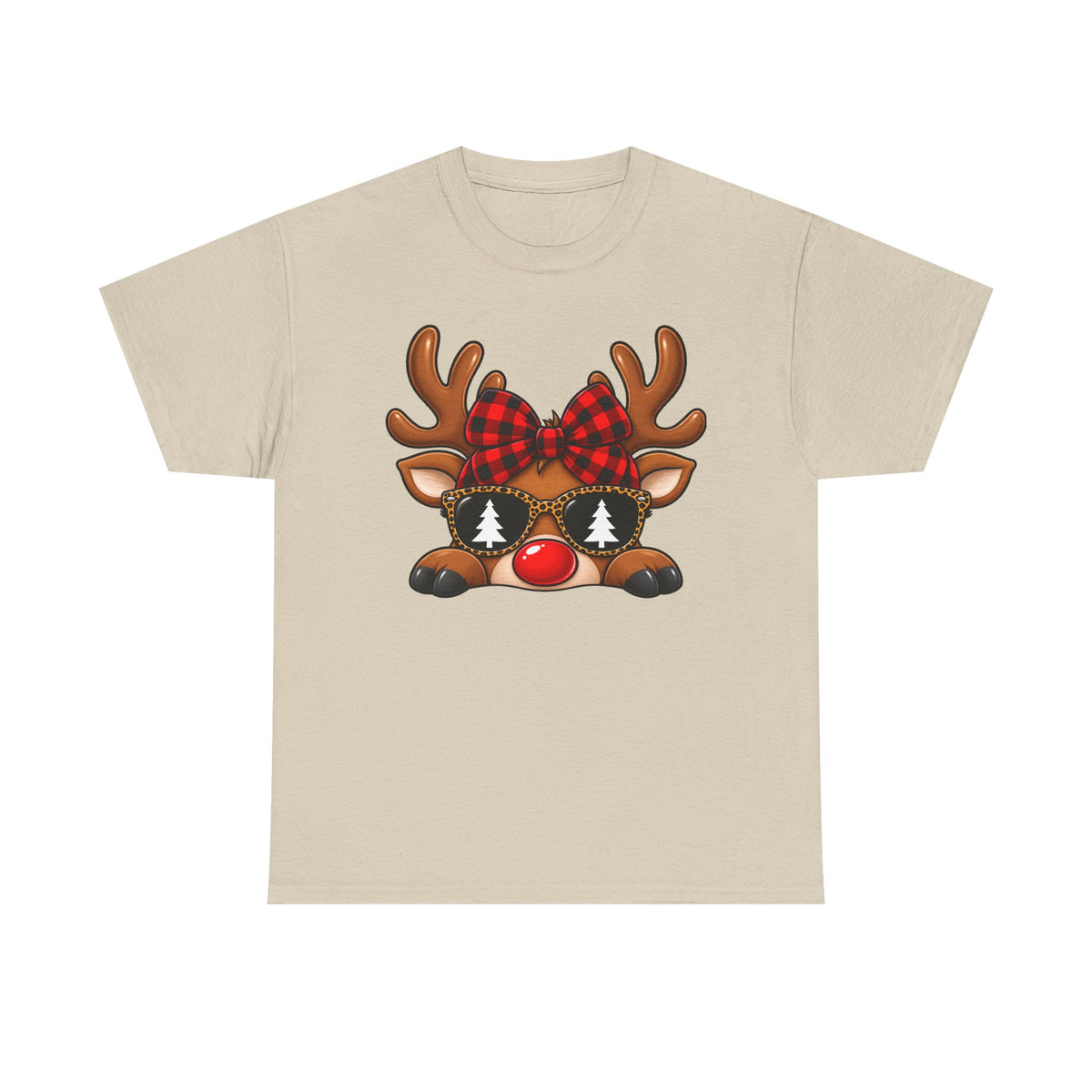 Cool Christmas reindeer T-shirt