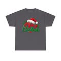 Merry Christmas, Santa hat, and Holly graphic tee
