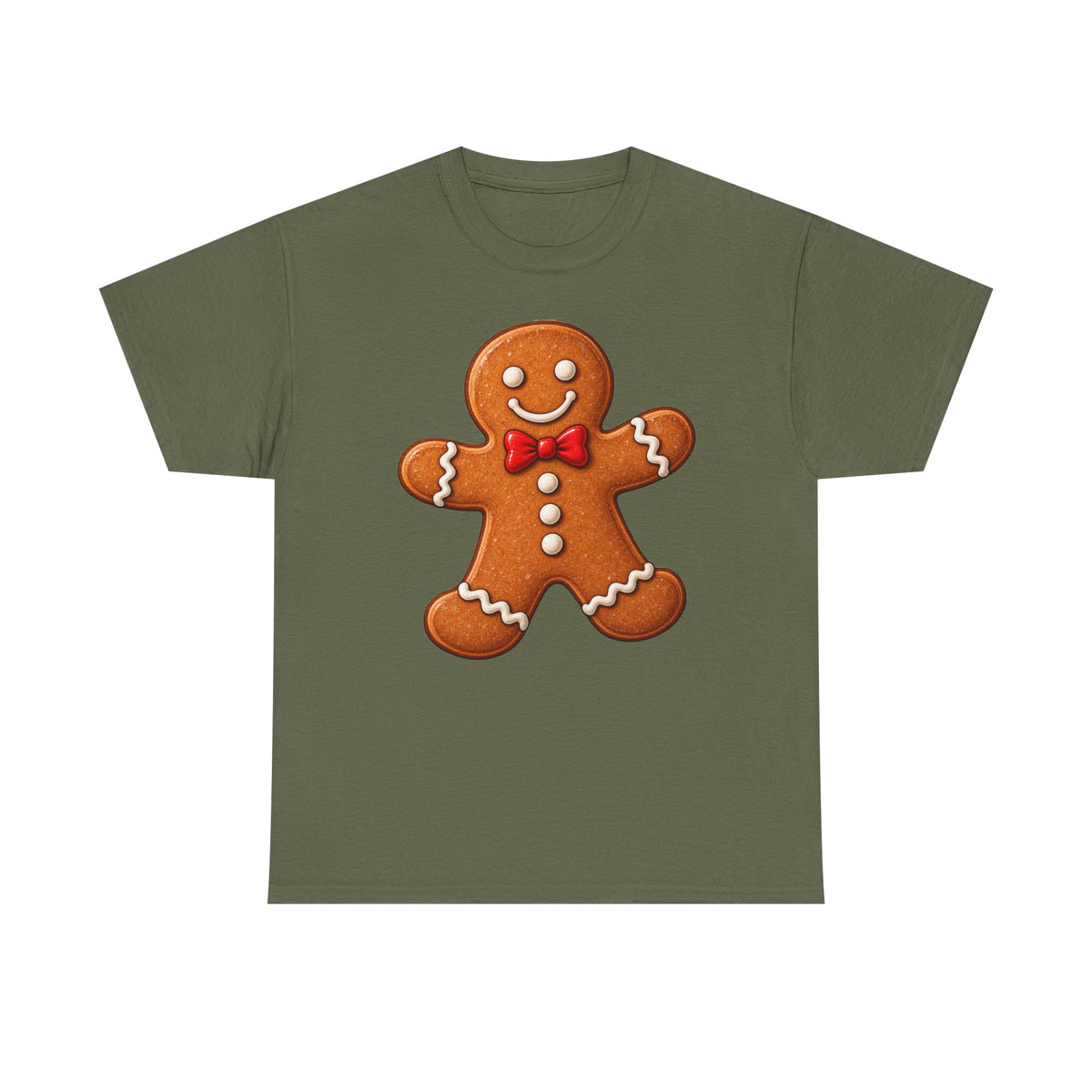 Sweet little gingerbread man T-shirt… Festive Christmas holiday tea