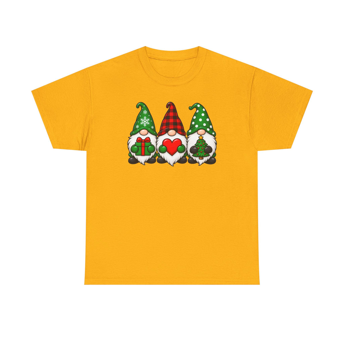 Three little Christmas gnomes T-shirt