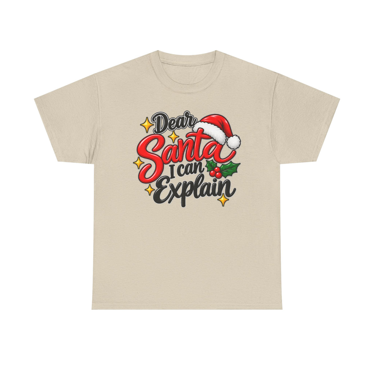Dear Santa, I can explain T-shirt… Funny Christmas holiday tee