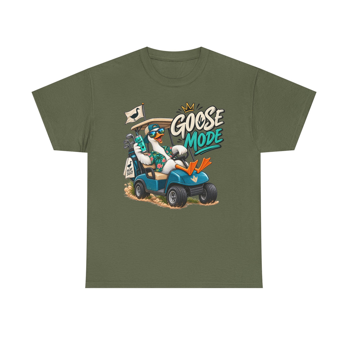 Goose Mode Golf Cart T-Shirt