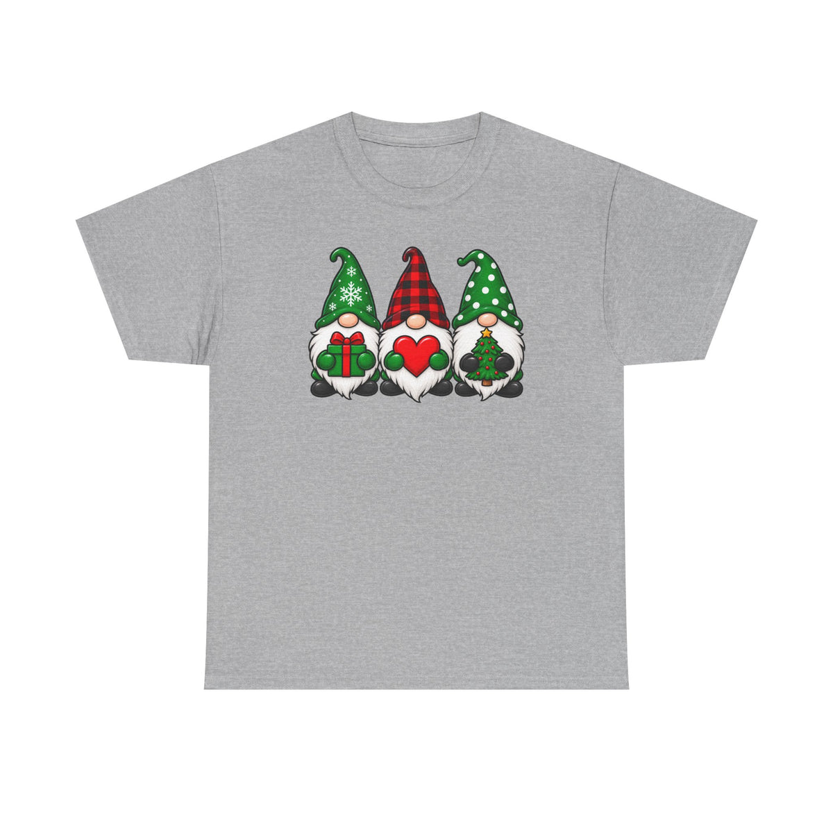 Three little Christmas gnomes T-shirt
