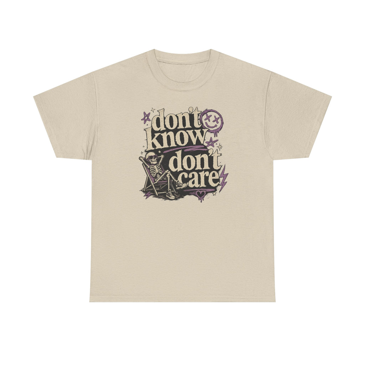 Don't Know Don't Care Graphic Tee