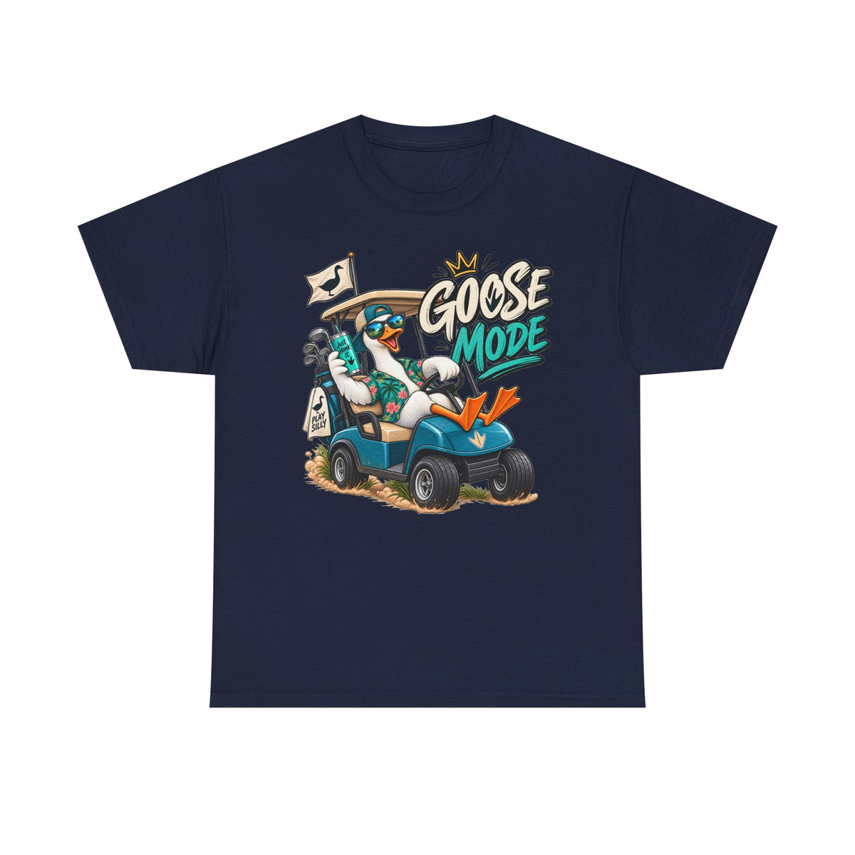 Goose Mode Golf Cart T-Shirt