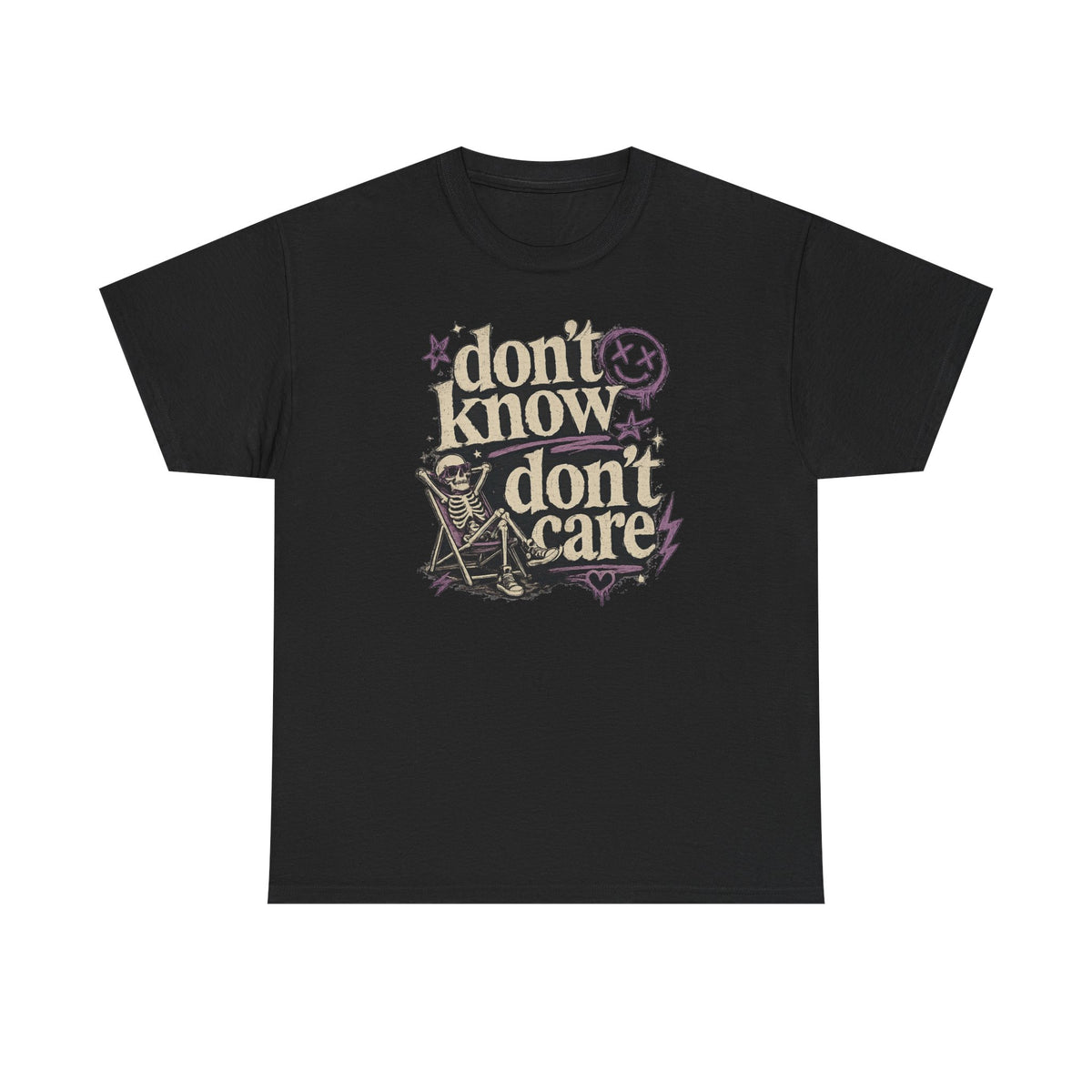 Don't Know Don't Care Graphic Tee