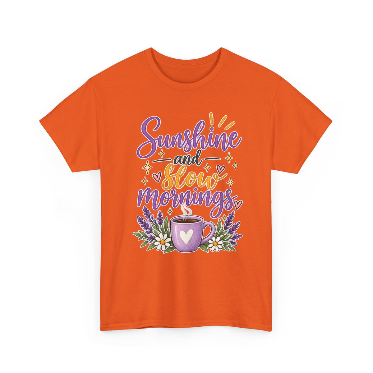 Sunshine and Slow Mornings Tee