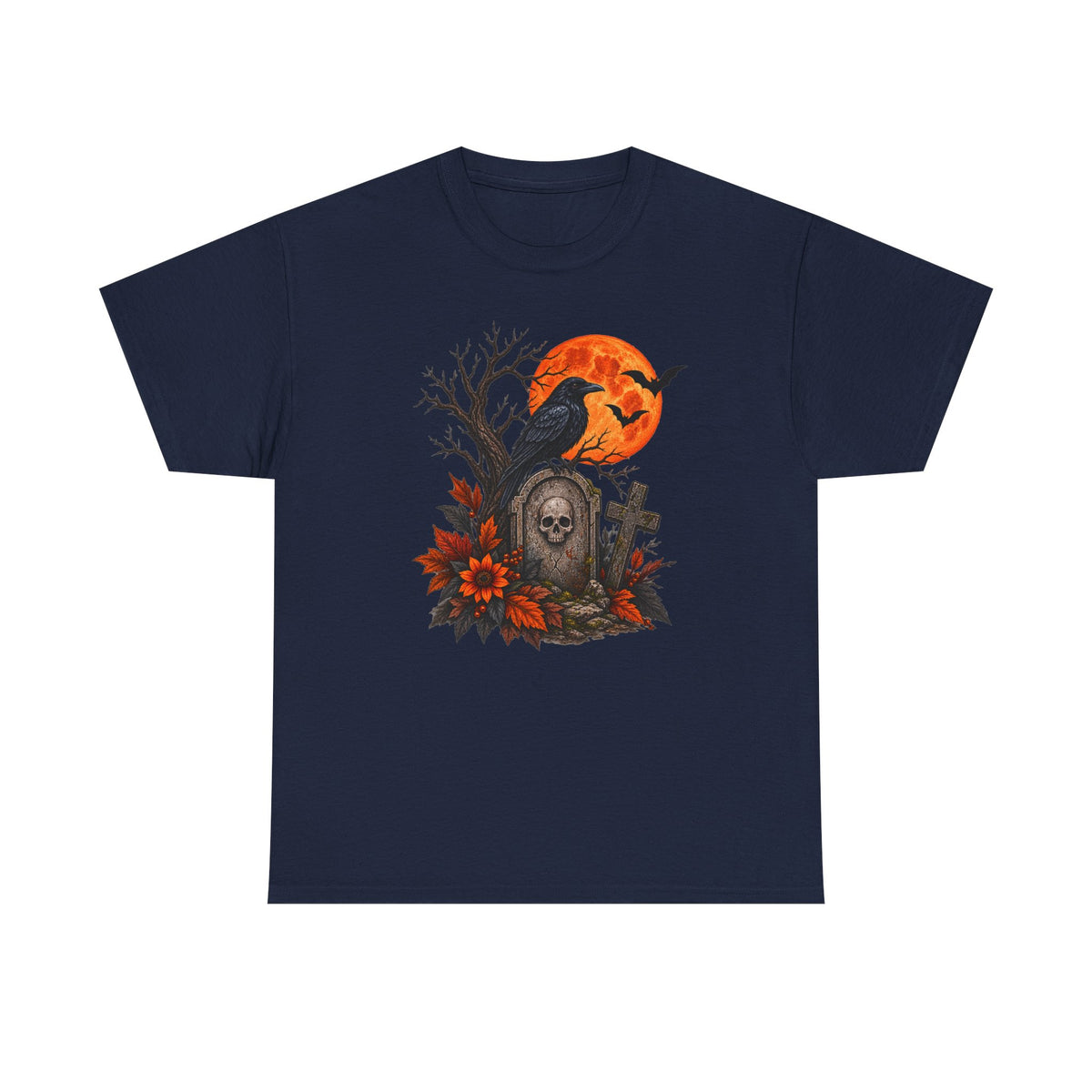 Raven and Tombstone T-shirt