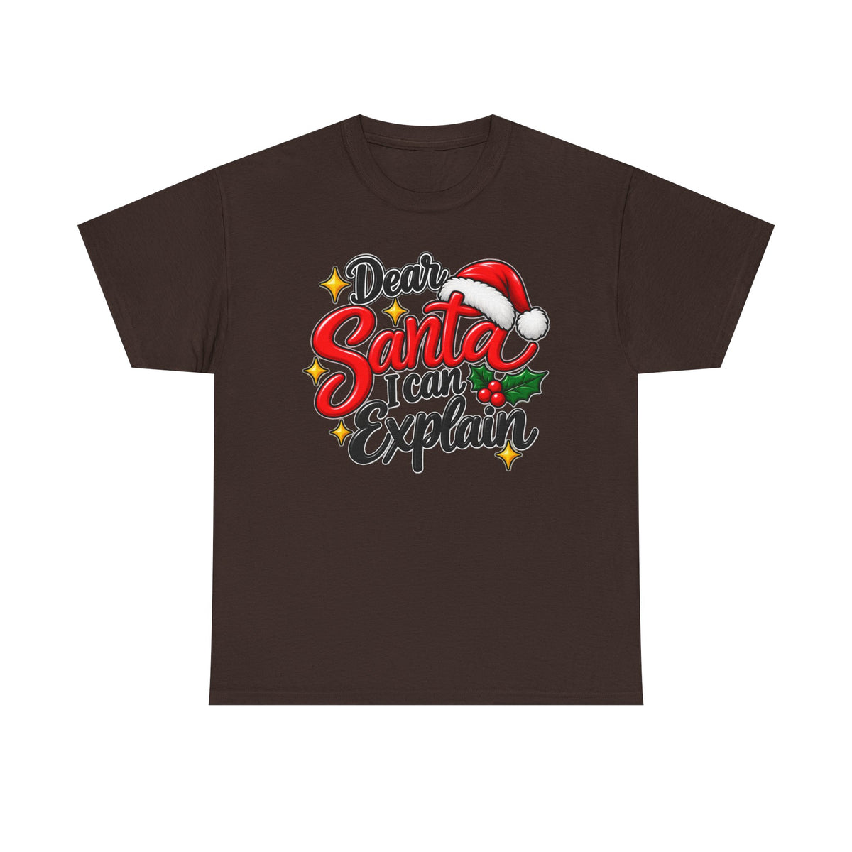 Dear Santa, I can explain T-shirt… Funny Christmas holiday tee