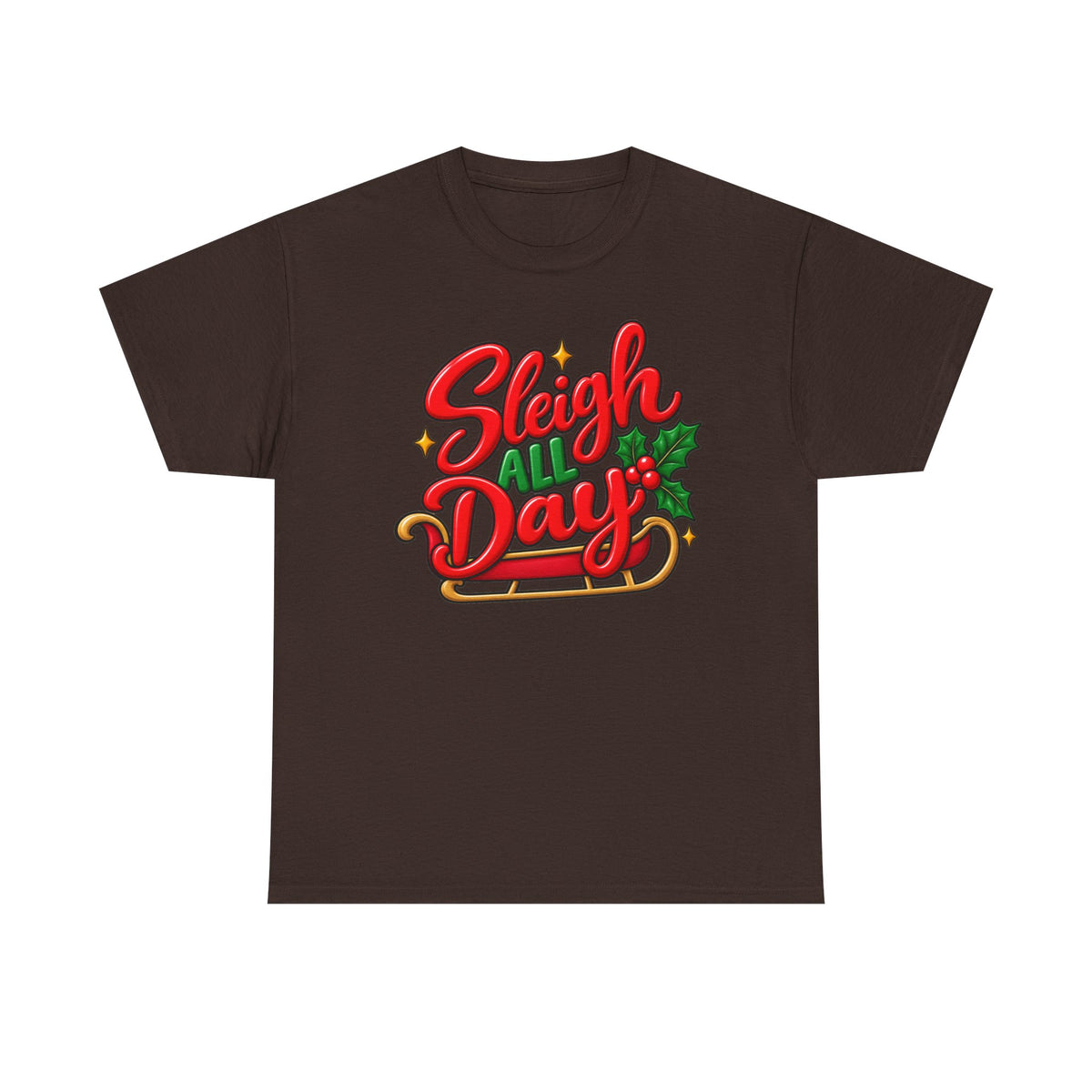 Slay all day, Christmas T-shirt… Fun festive holiday tee