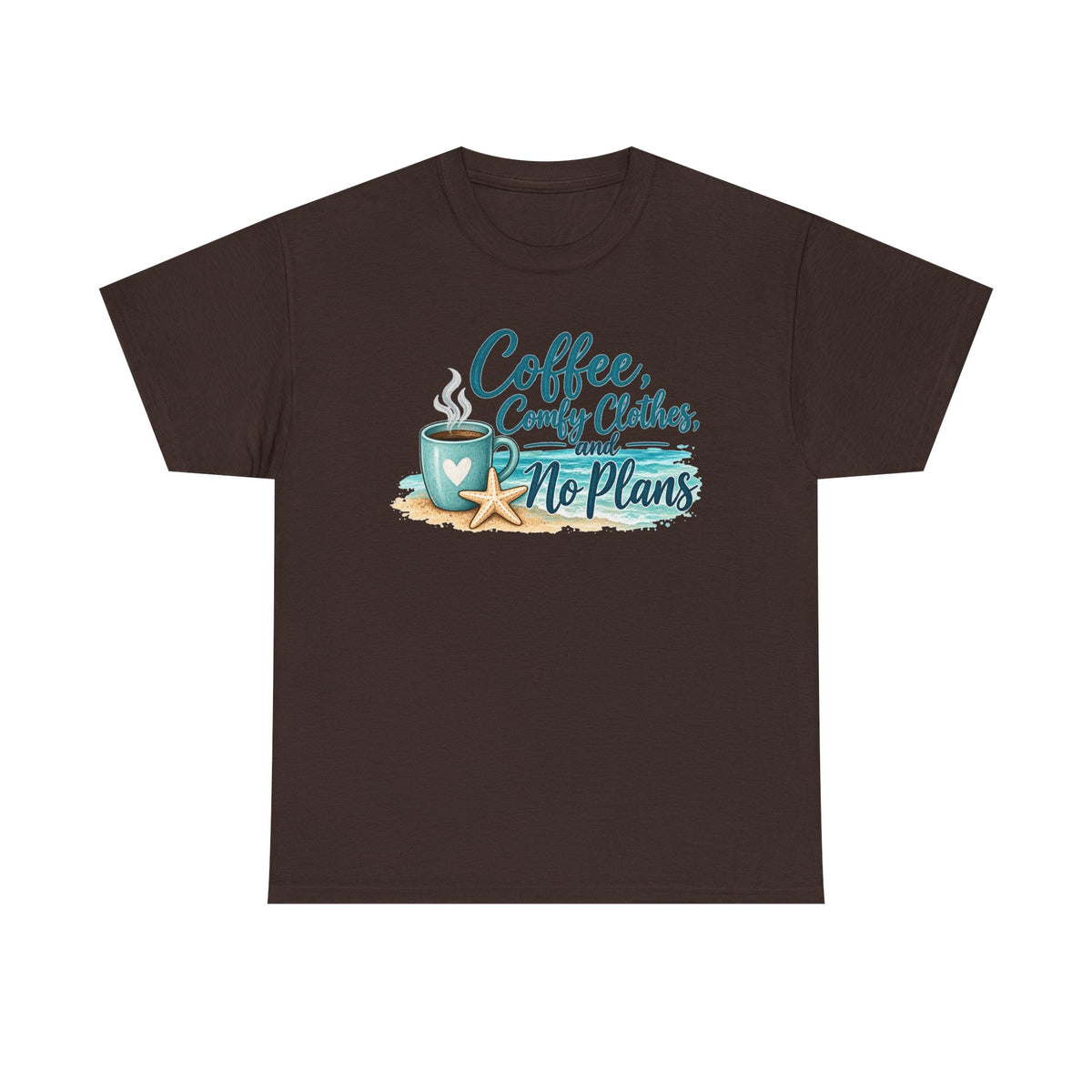 Coffee, Comfy Clothes & No Plans T-Shirt
