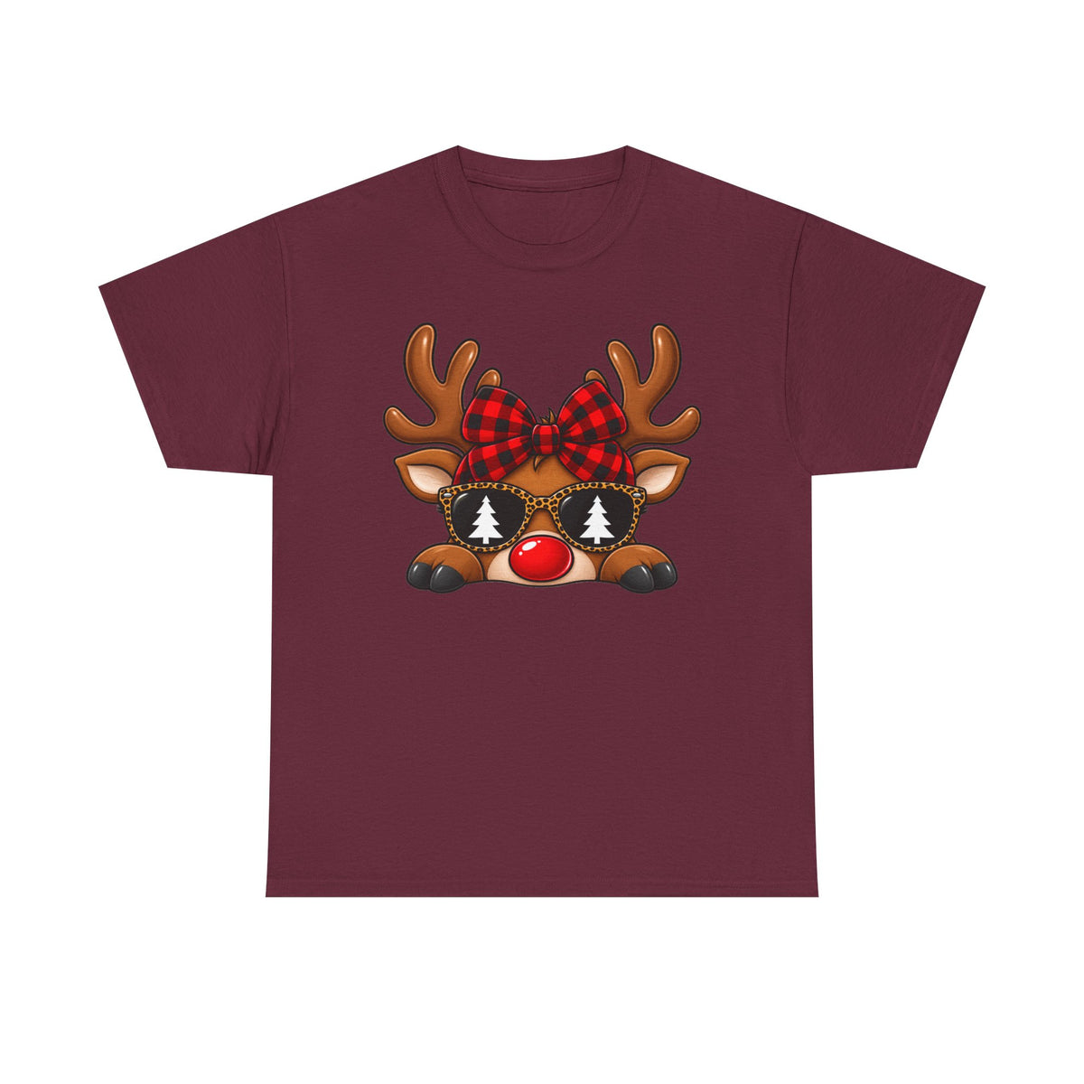 Cool Christmas reindeer T-shirt