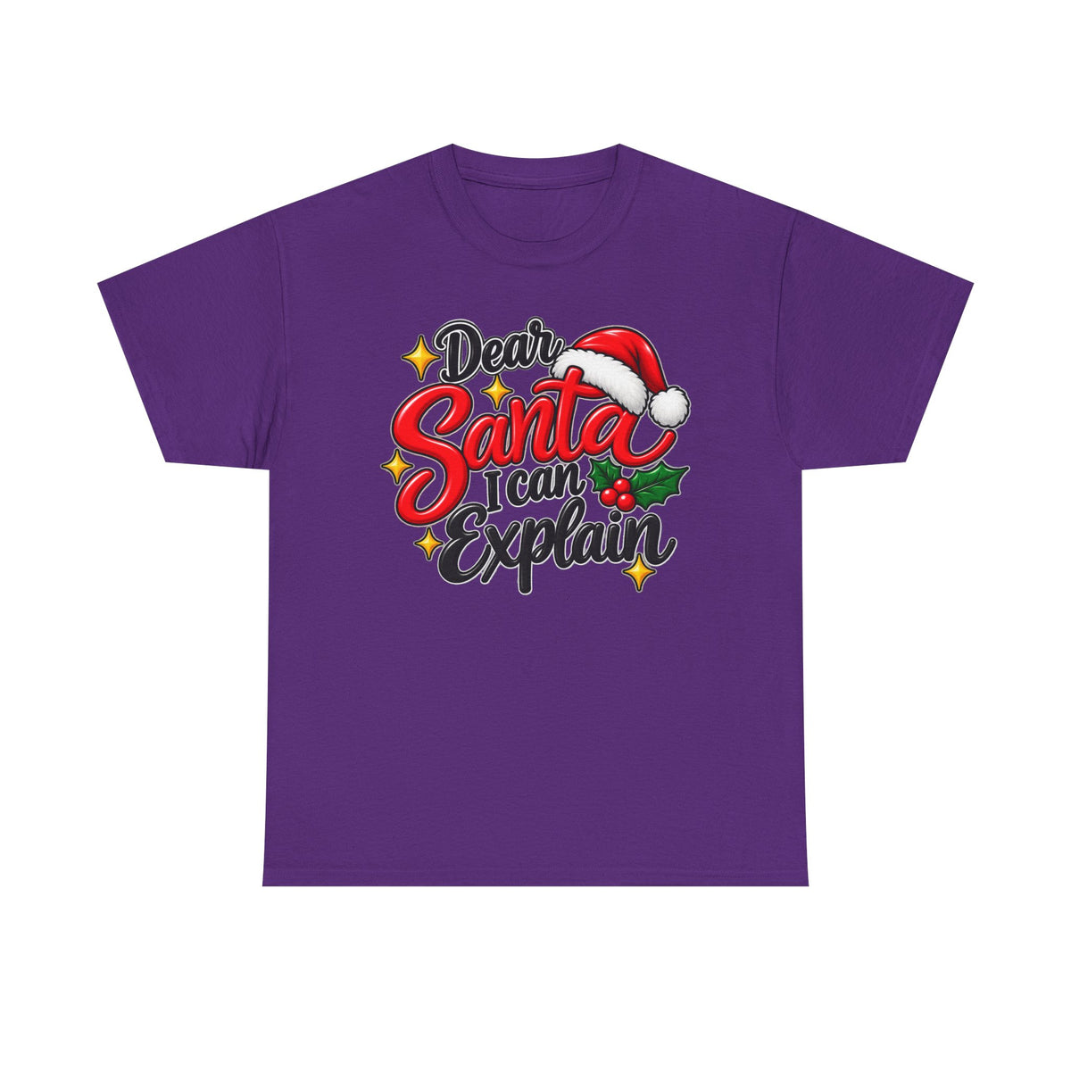 Dear Santa, I can explain T-shirt… Funny Christmas holiday tee