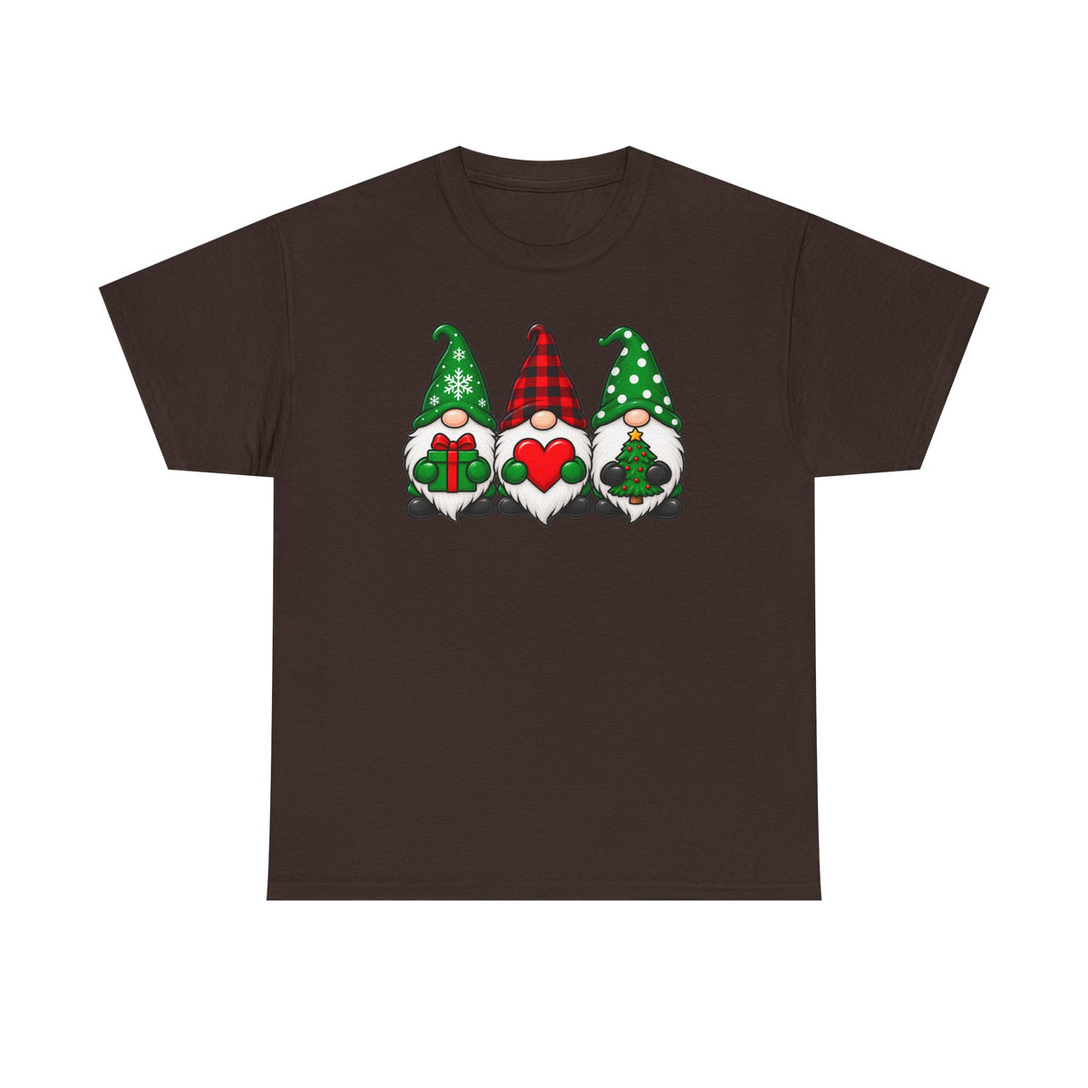 Three little Christmas gnomes T-shirt