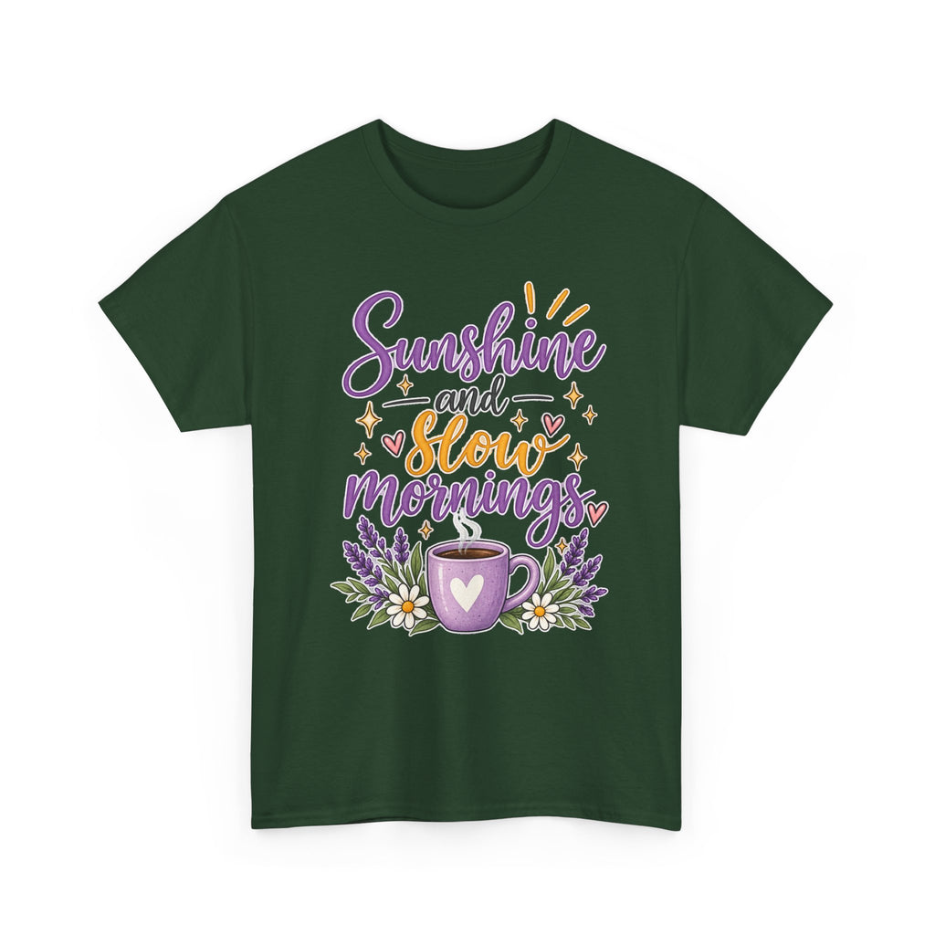 Sunshine and Slow Mornings Tee