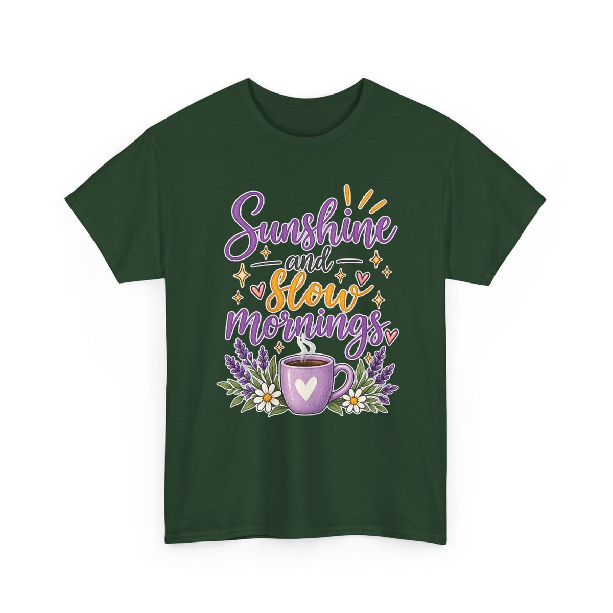Sunshine and Slow Mornings Tee