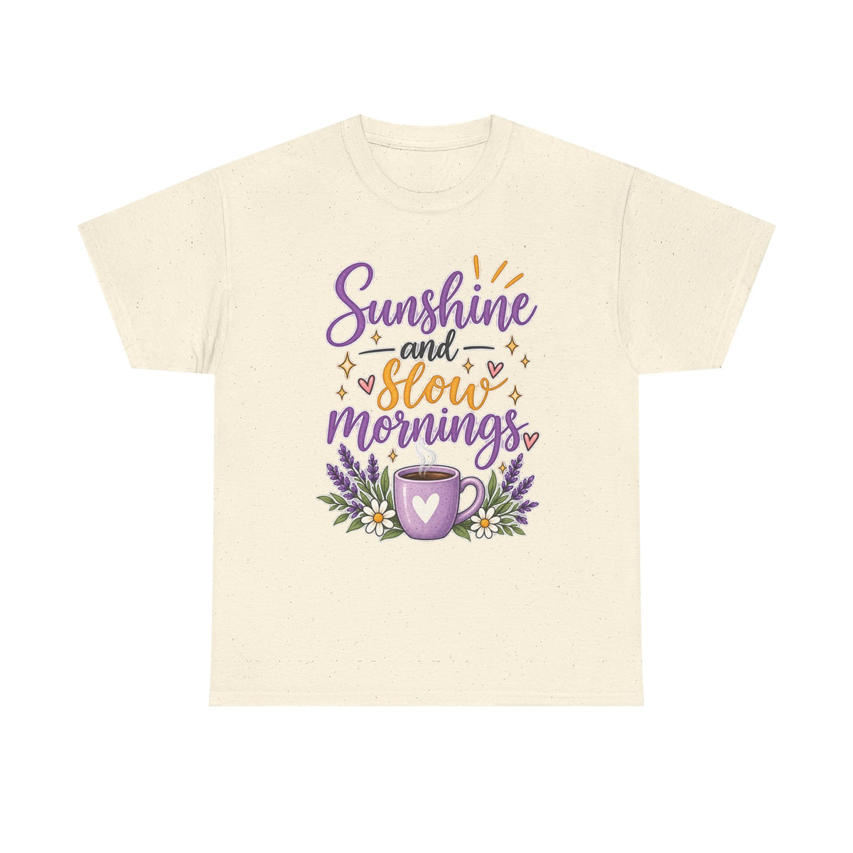 Sunshine and Slow Mornings Tee