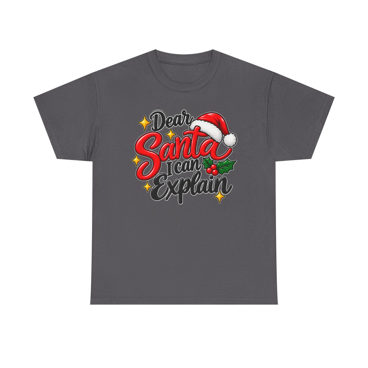 Dear Santa, I can explain T-shirt… Funny Christmas holiday tee