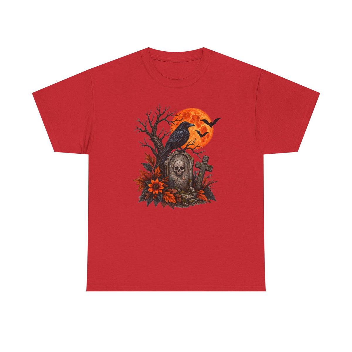 Raven and Tombstone T-shirt