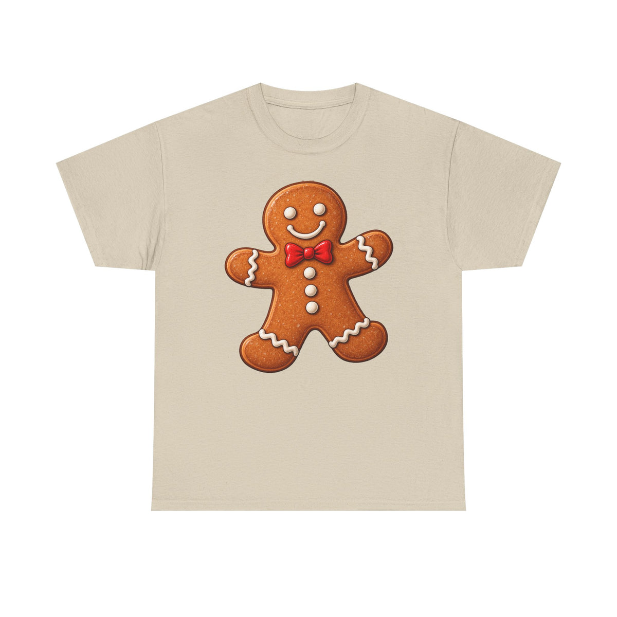 Sweet little gingerbread man T-shirt… Festive Christmas holiday tea