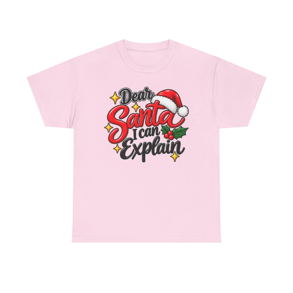 Dear Santa, I can explain T-shirt… Funny Christmas holiday tee