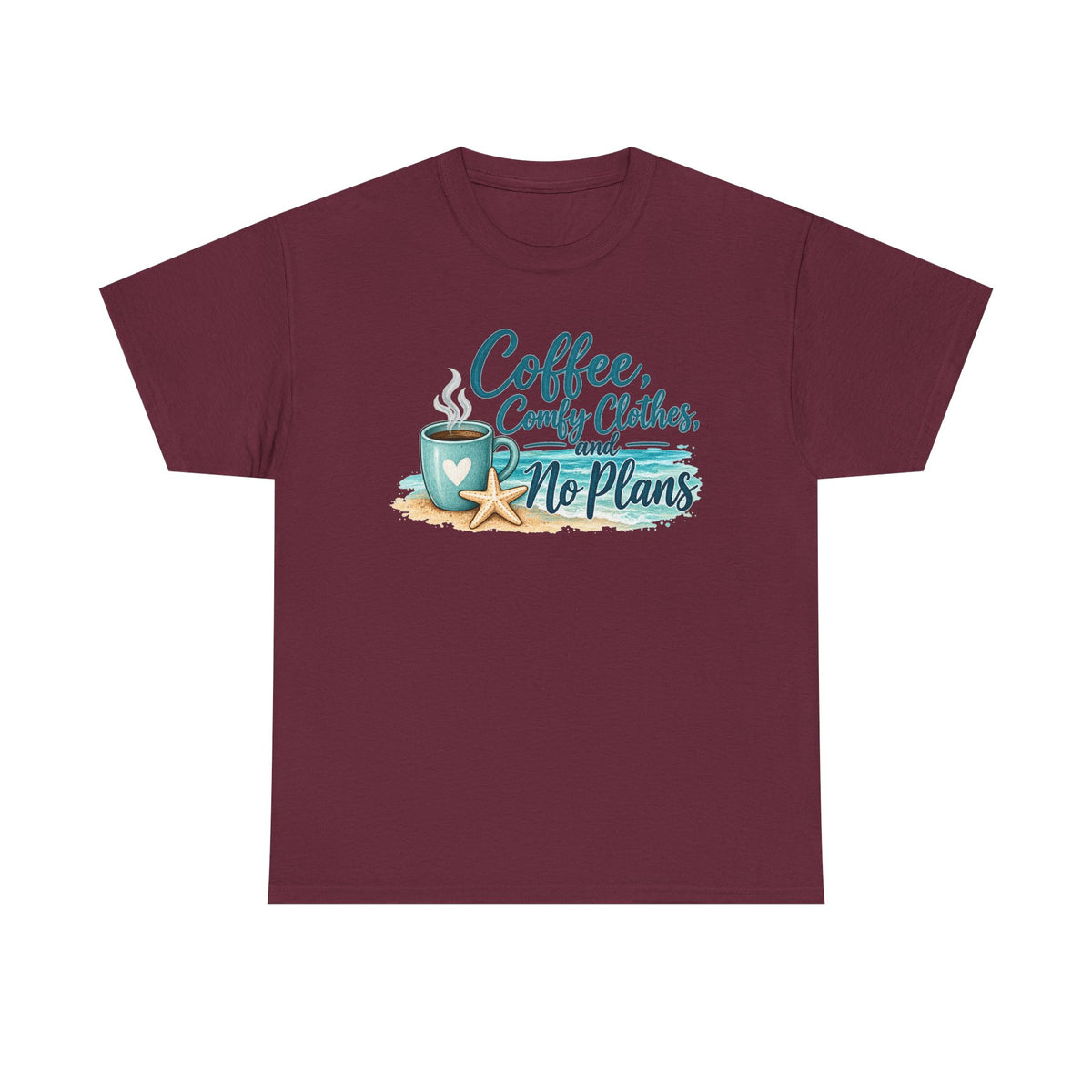 Coffee, Comfy Clothes & No Plans T-Shirt