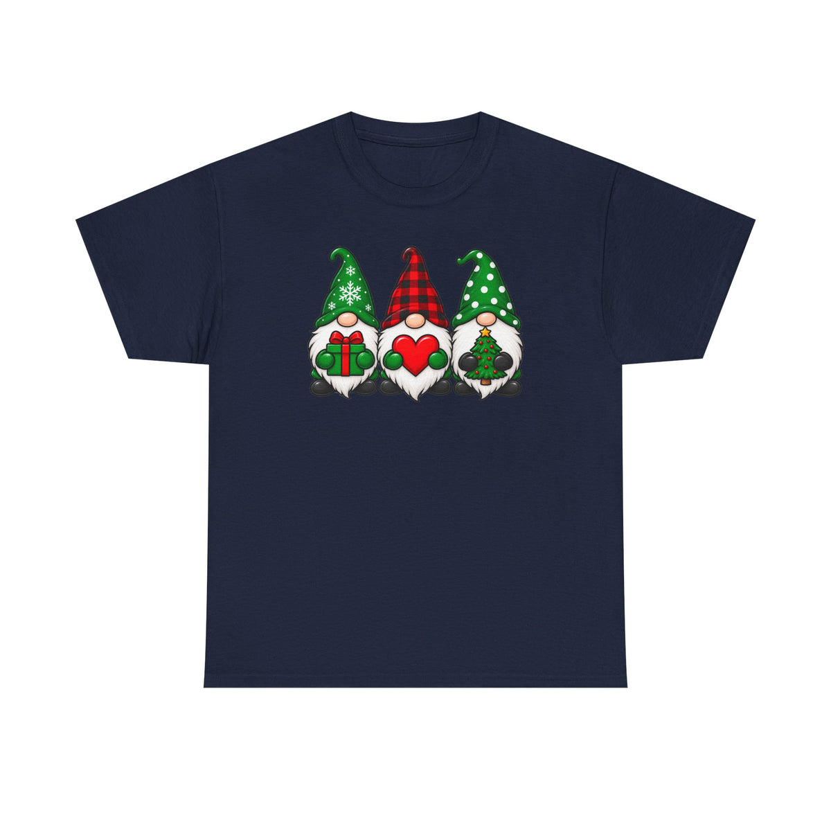 Three little Christmas gnomes T-shirt