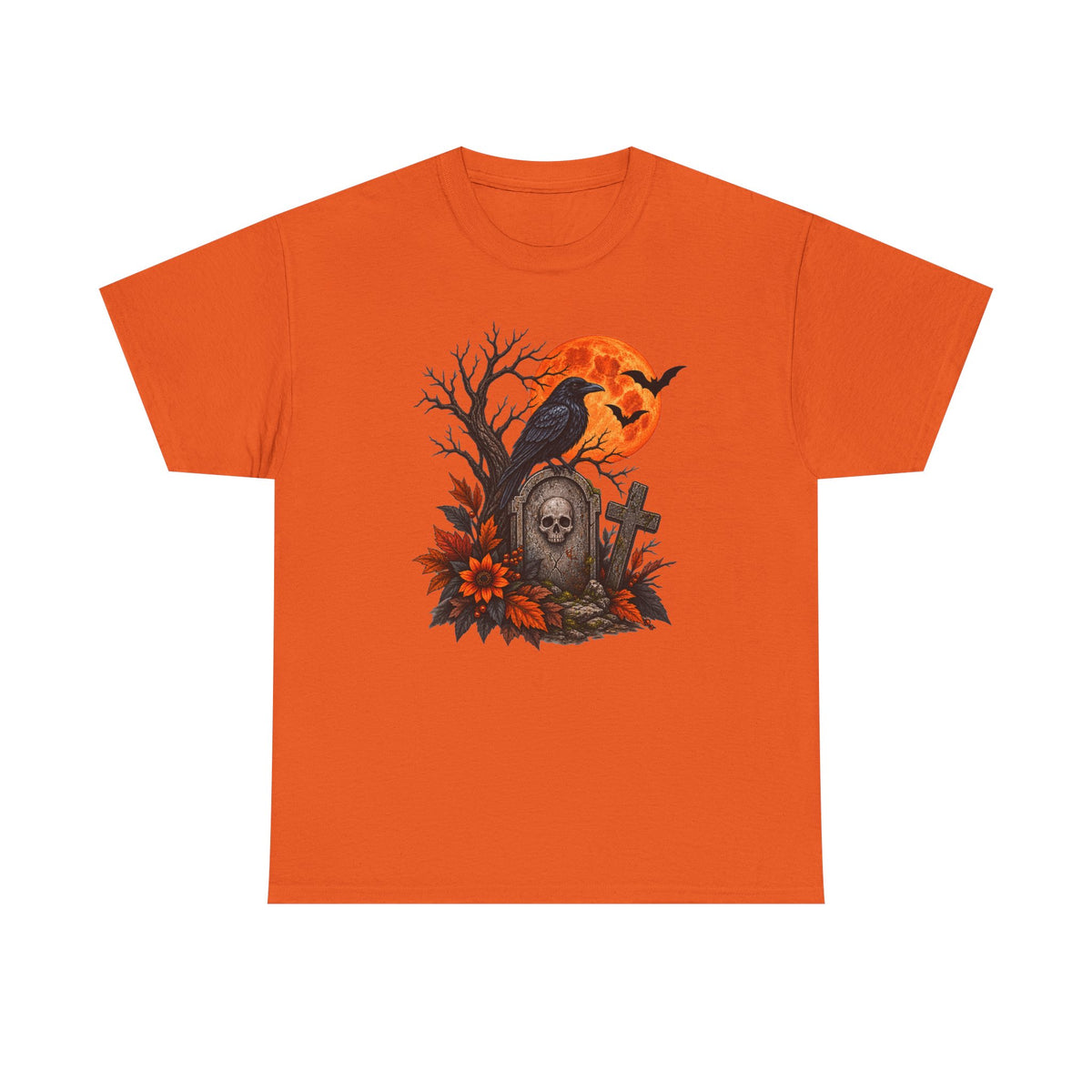 Raven and Tombstone T-shirt