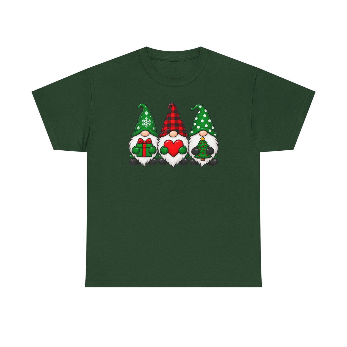 Three little Christmas gnomes T-shirt