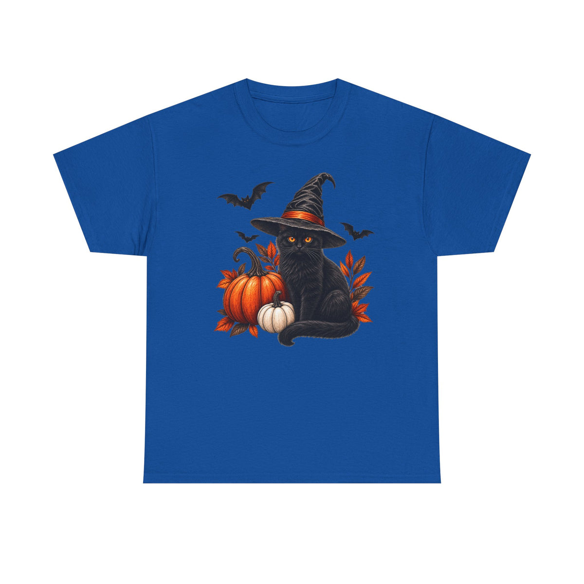 Witchy, black cat Halloween T-Shirt