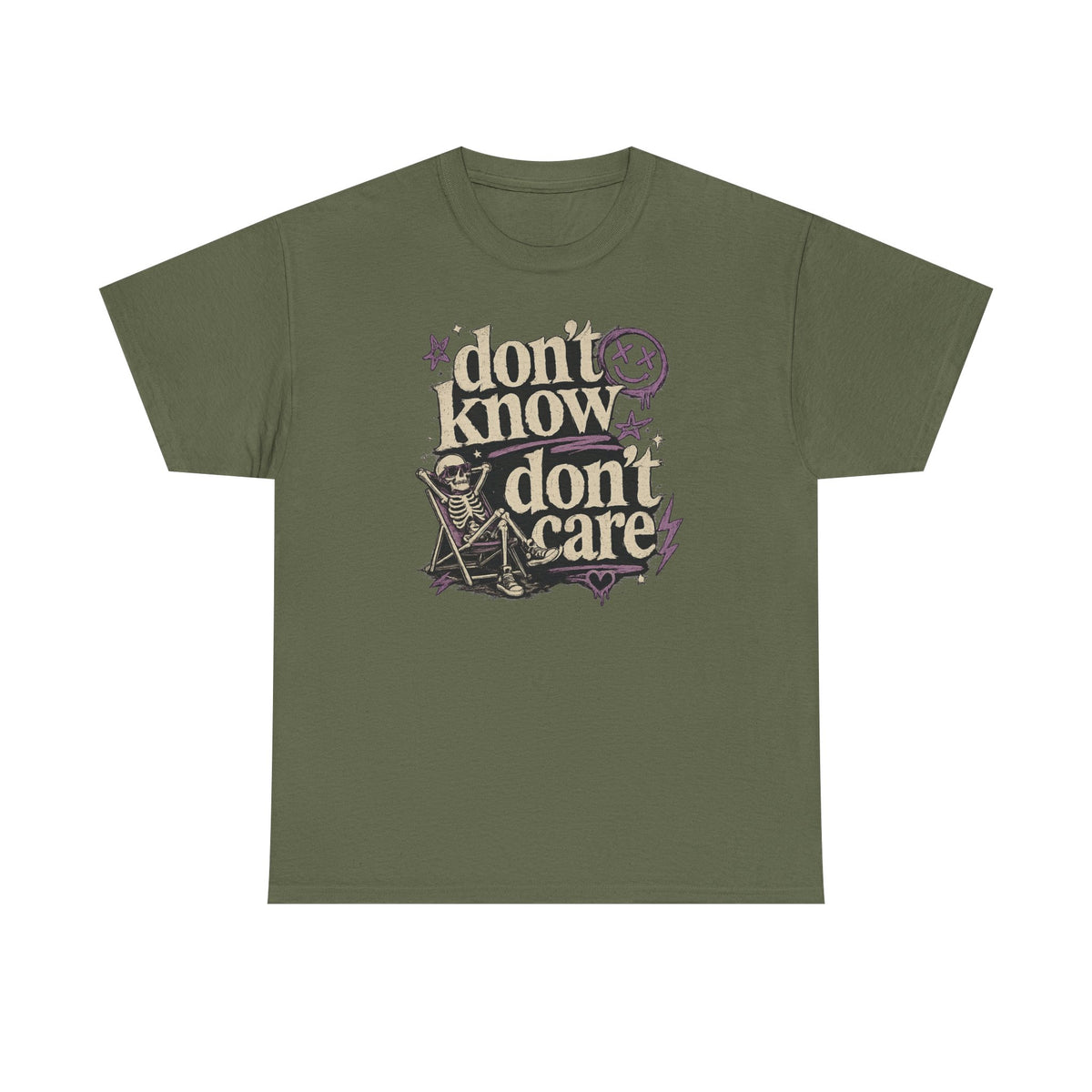 Don't Know Don't Care Graphic Tee