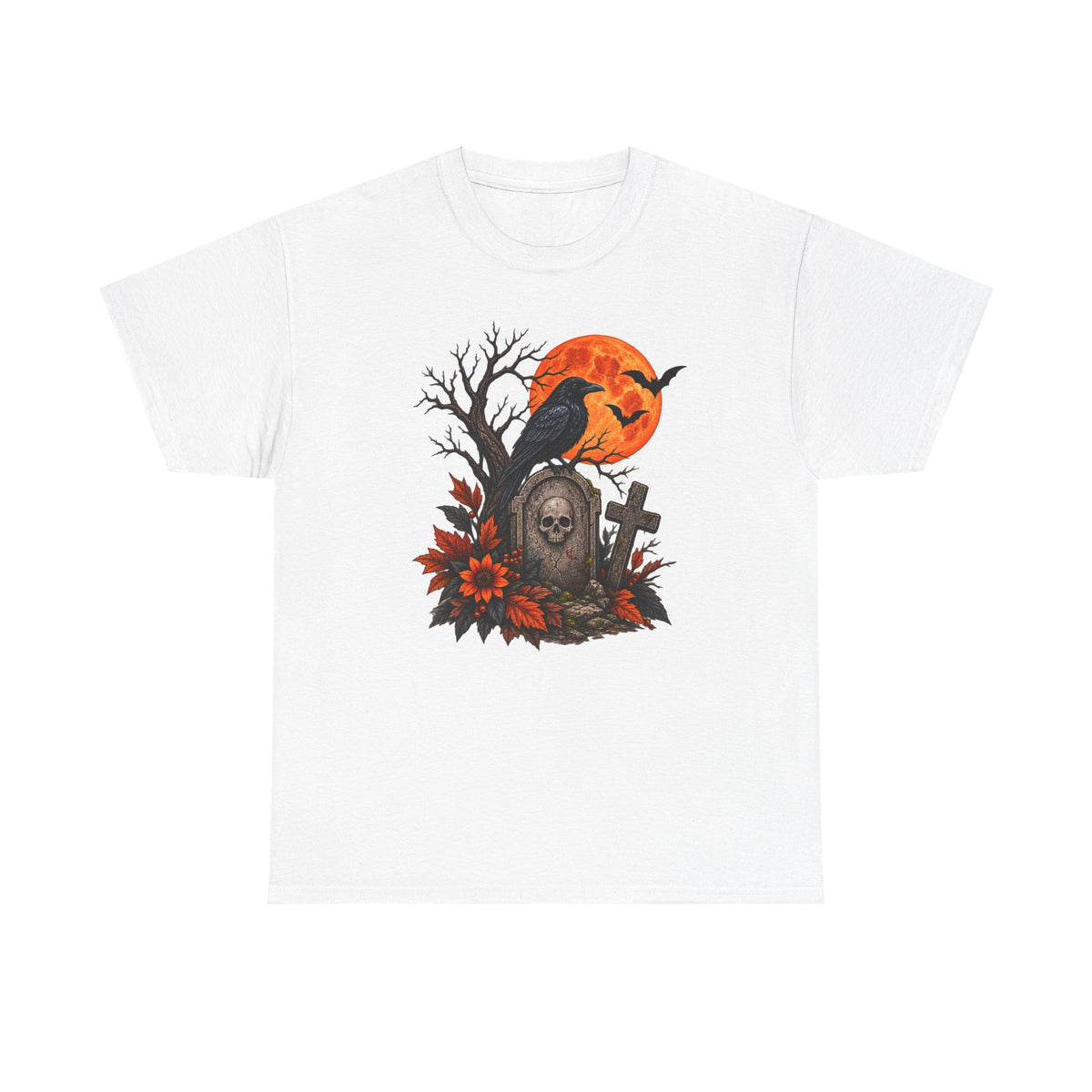 Raven and Tombstone T-shirt