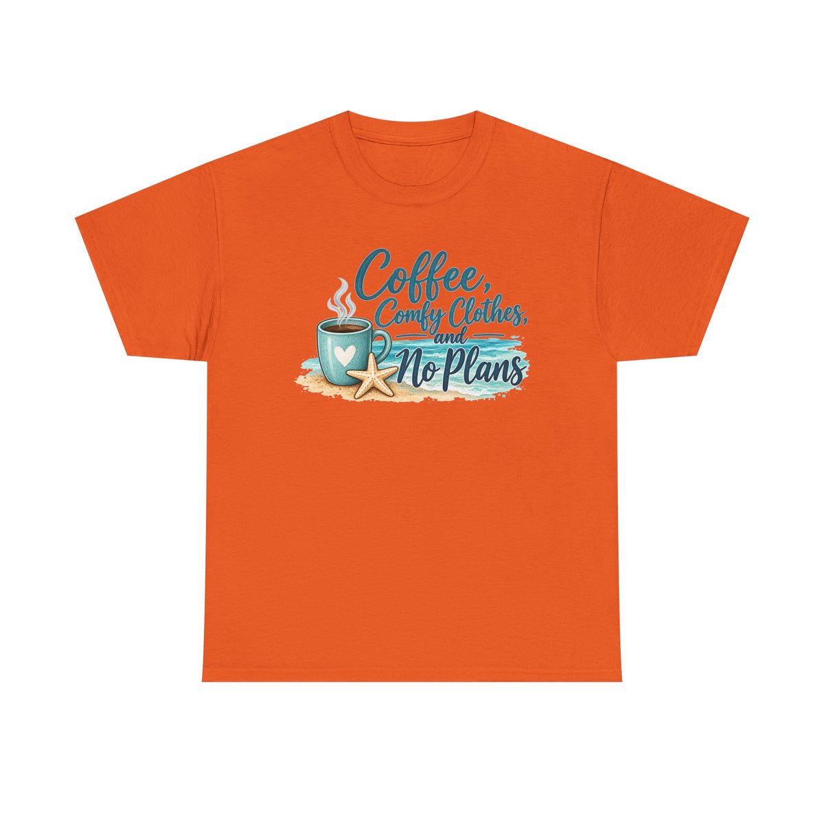 Coffee, Comfy Clothes & No Plans T-Shirt