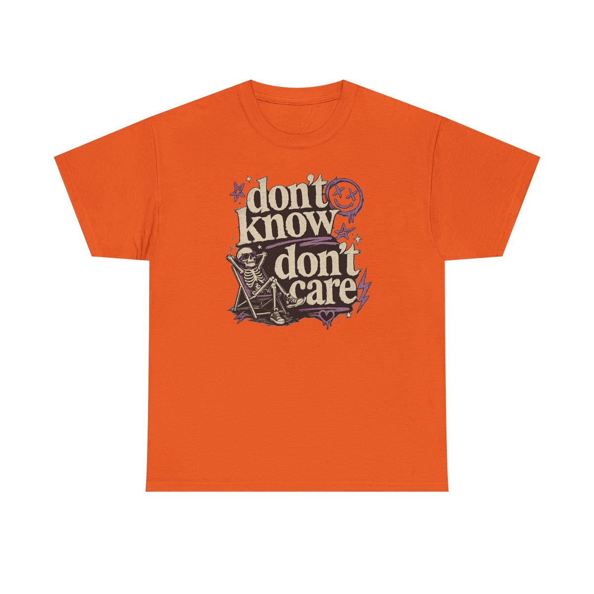 Don't Know Don't Care Graphic Tee